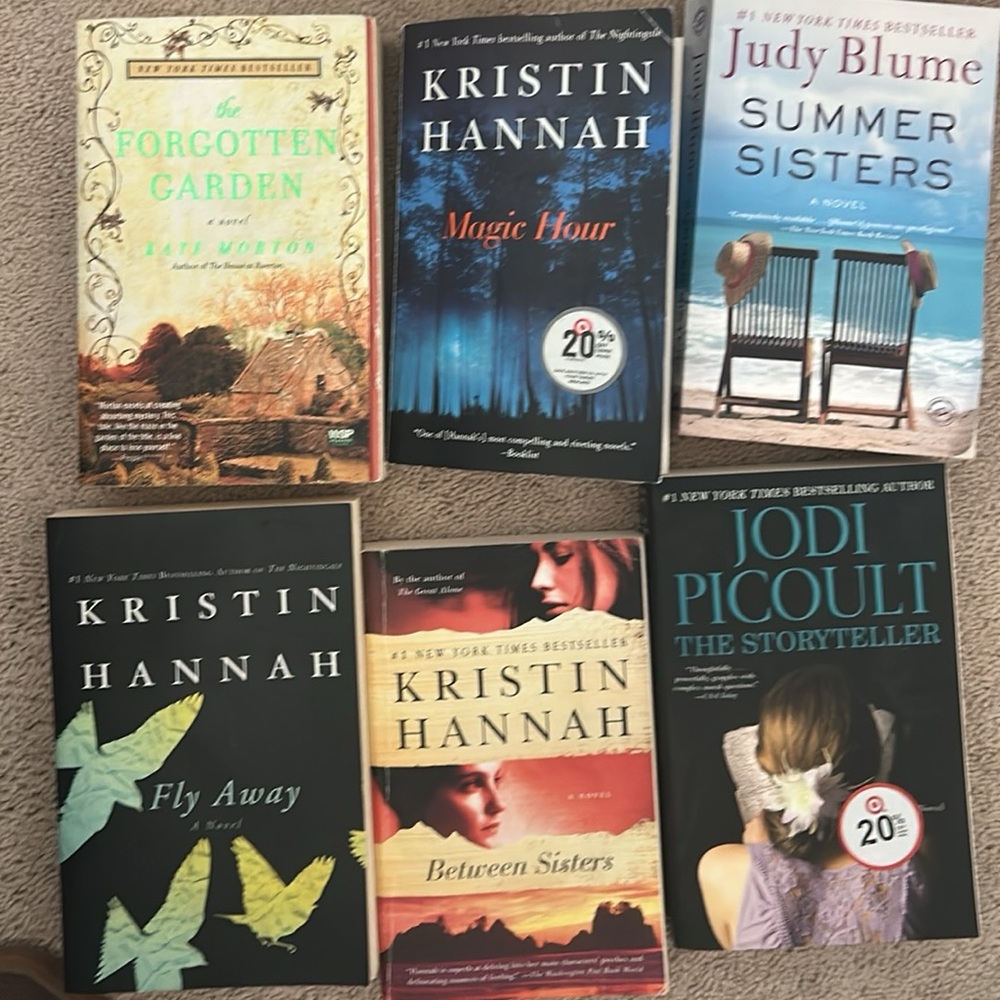 Collection of Six Novels by Various Authors
